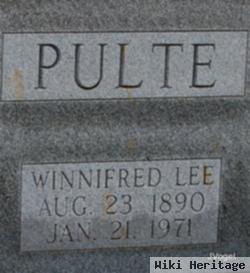 Winnifred Lee Worley Pulte