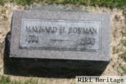 Maynard H Bowman