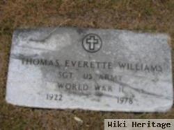 Thomas Everette Williams