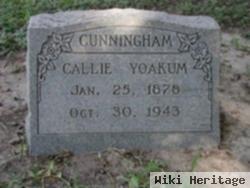 Callie B. Yoakum Cunningham