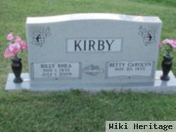 Billy Rhea Kirby