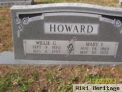 Willie G Howard