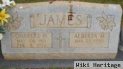 Alberta "bertie" Mccraw James