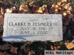 Clarke H. "buddy" Zesinger