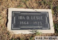 Ida D Garnatz Lesle