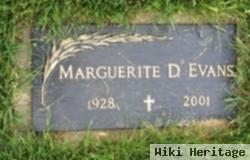 Margurite D Evans