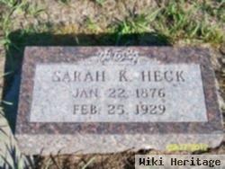 Sarah Katherine Alvis Heck