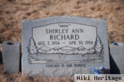 Shirley Ann "annie" Richard