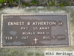 Pvt Ernest B. Atherton, Sr