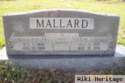 Liston Lorenzo Mallard