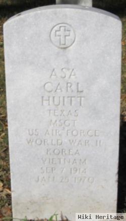 Asa Carl Huitt