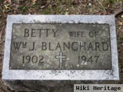 Elizabeth Marion "betty" Ellis Blanchard