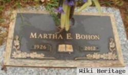 Martha E Bohon