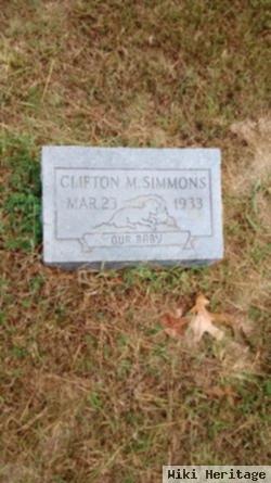 Clifton M Simmons