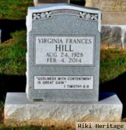 Virginia Frances "frances" Hill