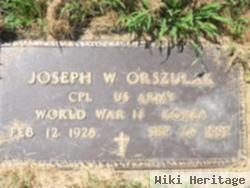 Joseph W. "corky" Orszulak, Jr