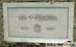 Asa Y Meudell, Sr