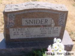 Ernest A Snider