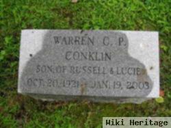 Warren C P Conklin