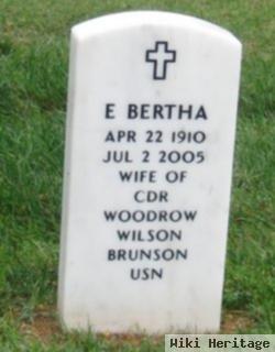 Ethel Bertha Heier Brunson