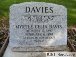 Myrtle Celia Davis Davies