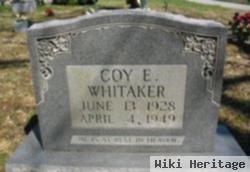 Coy E. Whitaker