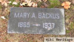 Mary Ann Backus