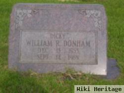 William R. "dicky" Donham