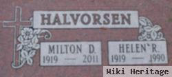 Milton D Halvorsen