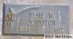 Elsie W Johnston