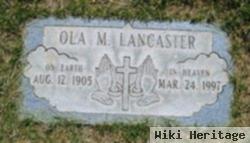 Ola M Lancaster