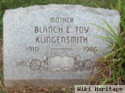 Blanche Elizabeth Toy Klingensmith