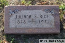 Juliana S. Beckman Rice