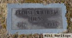 Eloise Ruth Wilhelm Hess