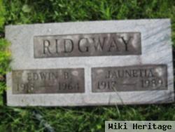 Edwin B Ridgway