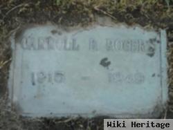 Carroll B Rogers