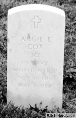 Argie E Cox