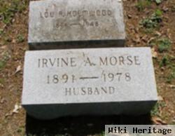 Irvine A Morse