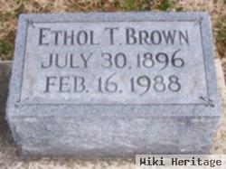 Ethol Todd Brown