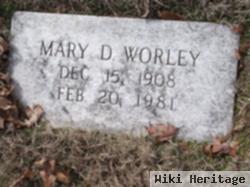 Mary D Worley