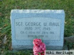 Sgt George W. Maul