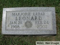 Marjorie Erbar Leonard