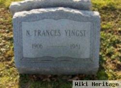 N Frances Yingst