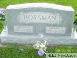 Mattie E. Horsman