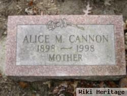 Alice M Cannon