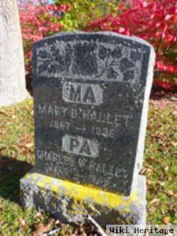 Mary D. Holmes Hallet