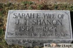 Sarah E Shanon