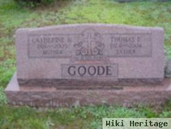 Catherine M Goode