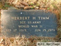 Herbert H Timm