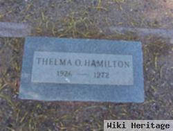 Thelma O. Hamilton